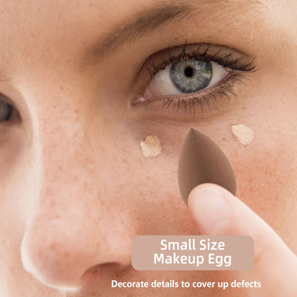 20/40pcs Makeup Brush And Sponge Set Professional Makeup Brush Set Triangle Powder Puff Clean Powder Puff Makeup Tool Set