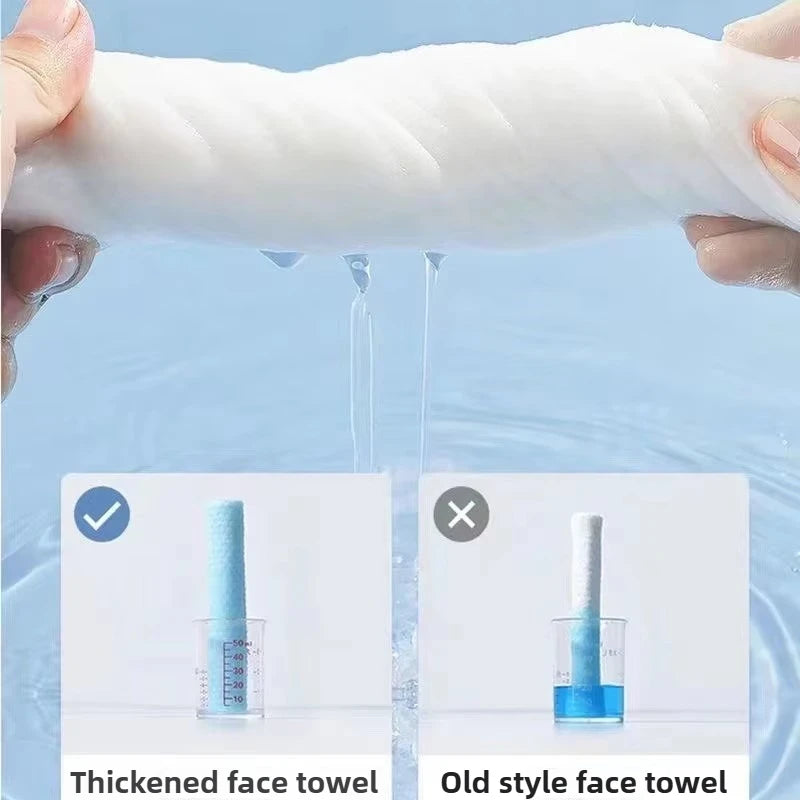 Reusable thickened face towel