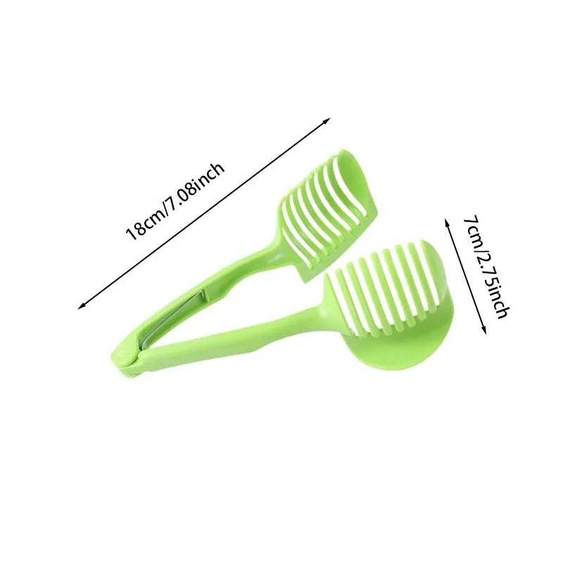 Kitchen Plastic Multifunctional Handheld Fruit Slicer Tomato Potato Lemon Vegetable Slicer Household Kitchenware Accessories