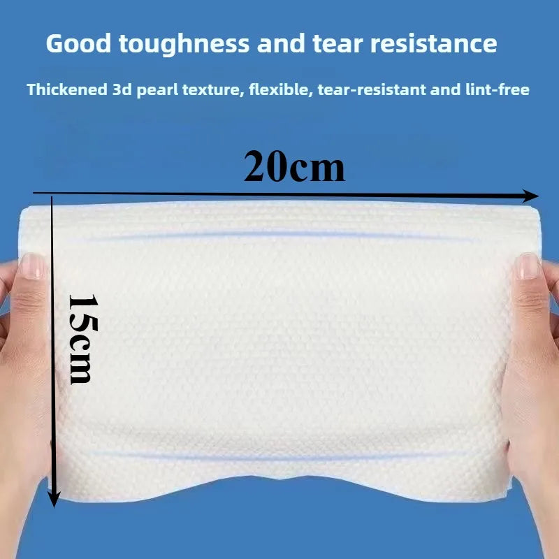 Reusable thickened face towel