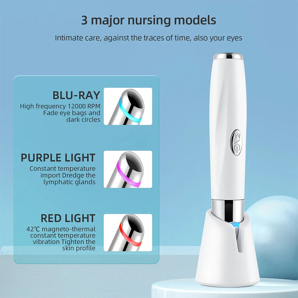 High Frequency Vibration Eye Massager Remove Dark Circles Essence Import Essence import Skin Tighten Eye Care Device
