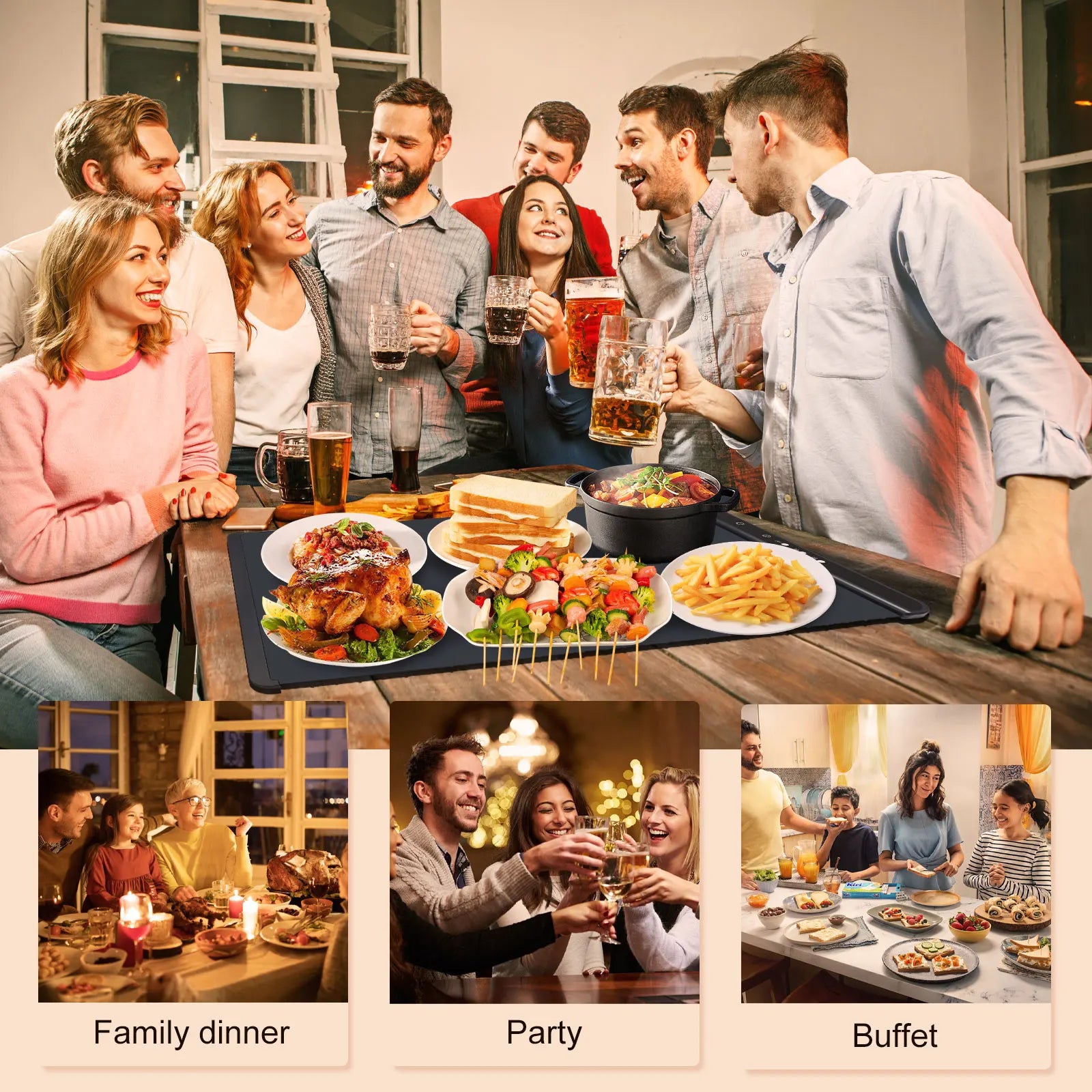 Electric Food Warming Mat