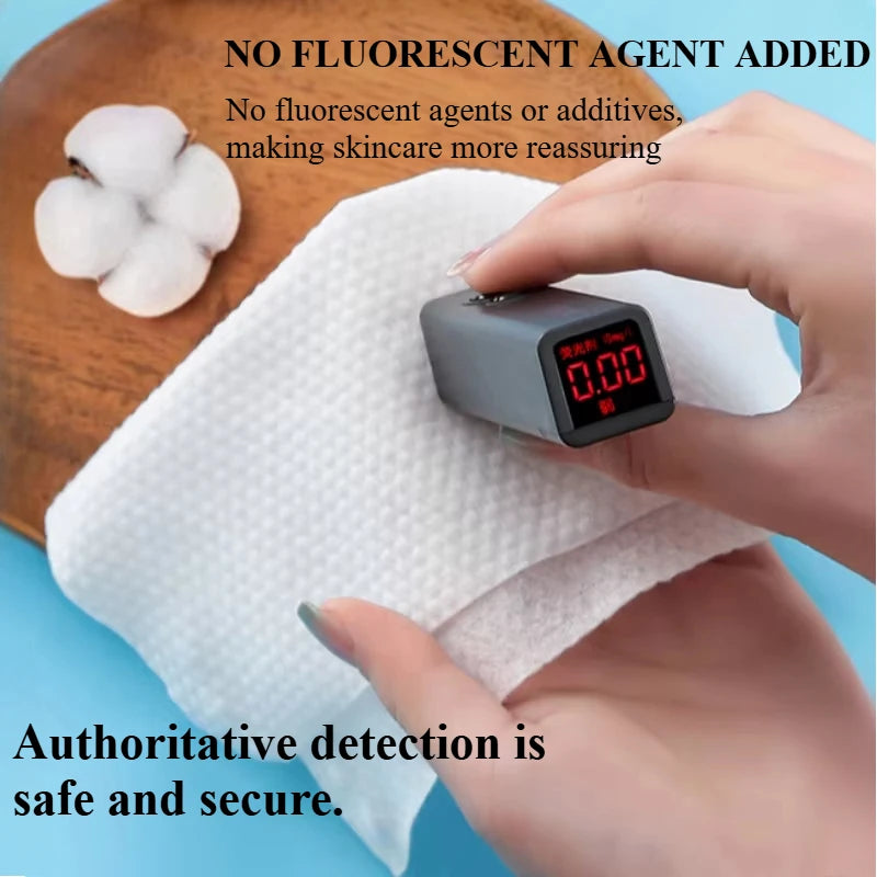 Reusable thickened face towel