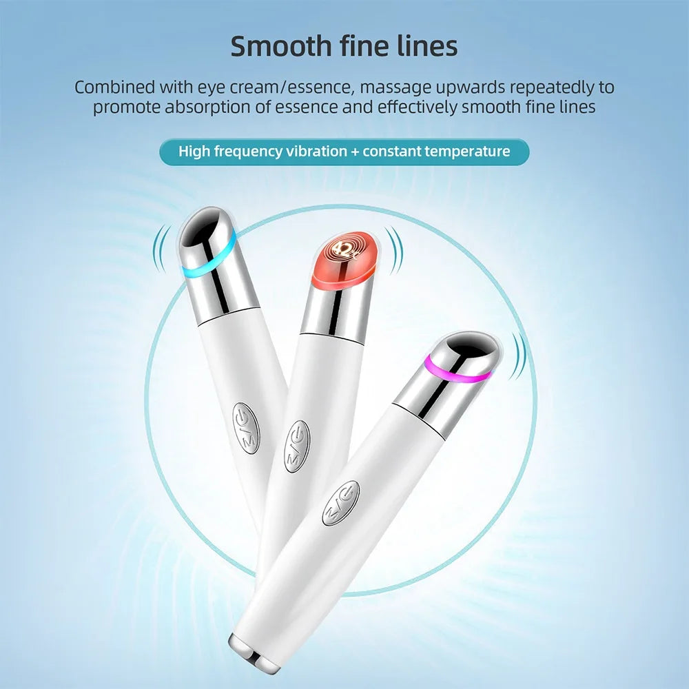 High Frequency Vibration Eye Massager Remove Dark Circles Essence Import Essence import Skin Tighten Eye Care Device