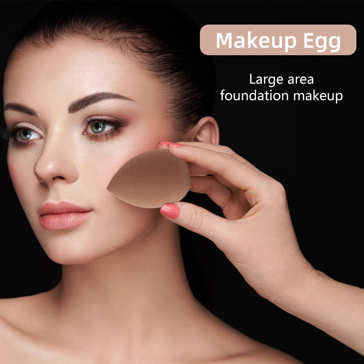 20/40pcs Makeup Brush And Sponge Set Professional Makeup Brush Set Triangle Powder Puff Clean Powder Puff Makeup Tool Set