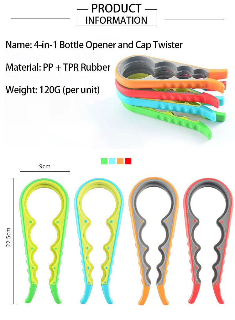 Kitchen Jars Opener Universal Bottle Cap Opener Open Bottle Covers Effortless Jar Opener Open Jars and Lids