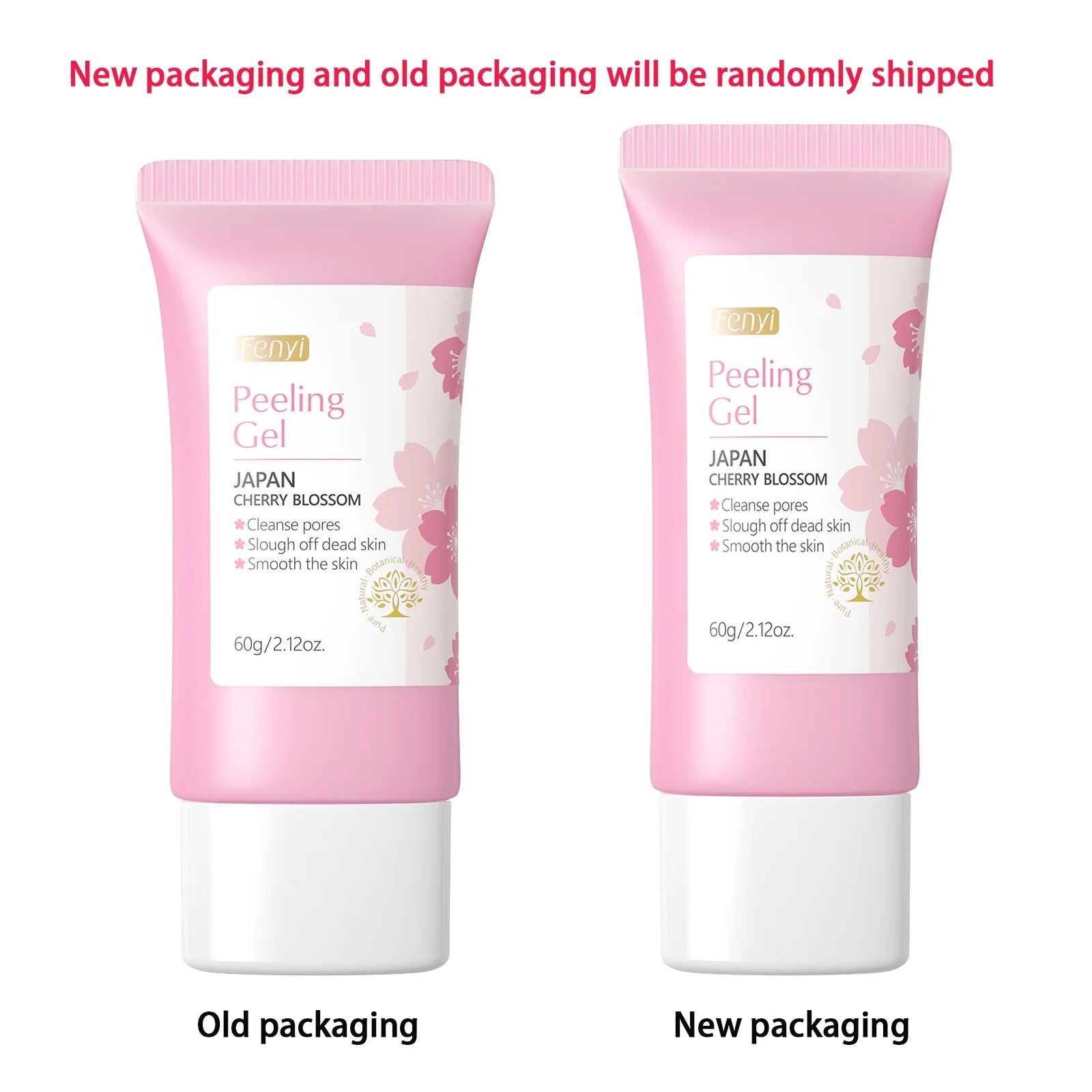 Sakura Face Deep Cleaning Exfoliating Gel Skin Care Whitening Moisturizer Repair Facial Scrub Skin Care 60g